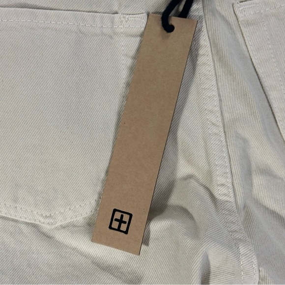 Ksubi Women's Nine 0++ Off White High Rise Ankle Crop Jean. Sz: 28 - Picture 5 of 9